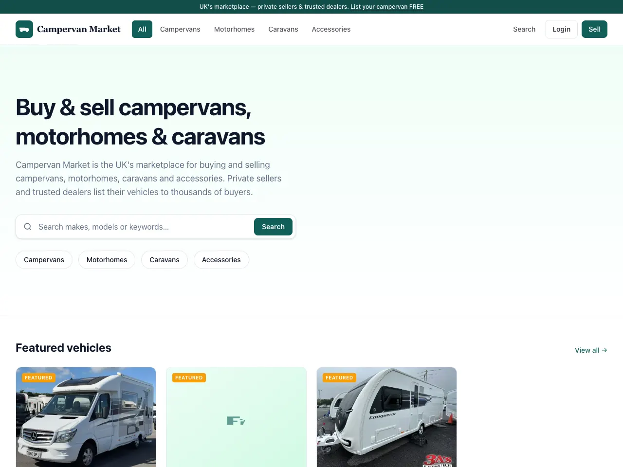 Campervan Market